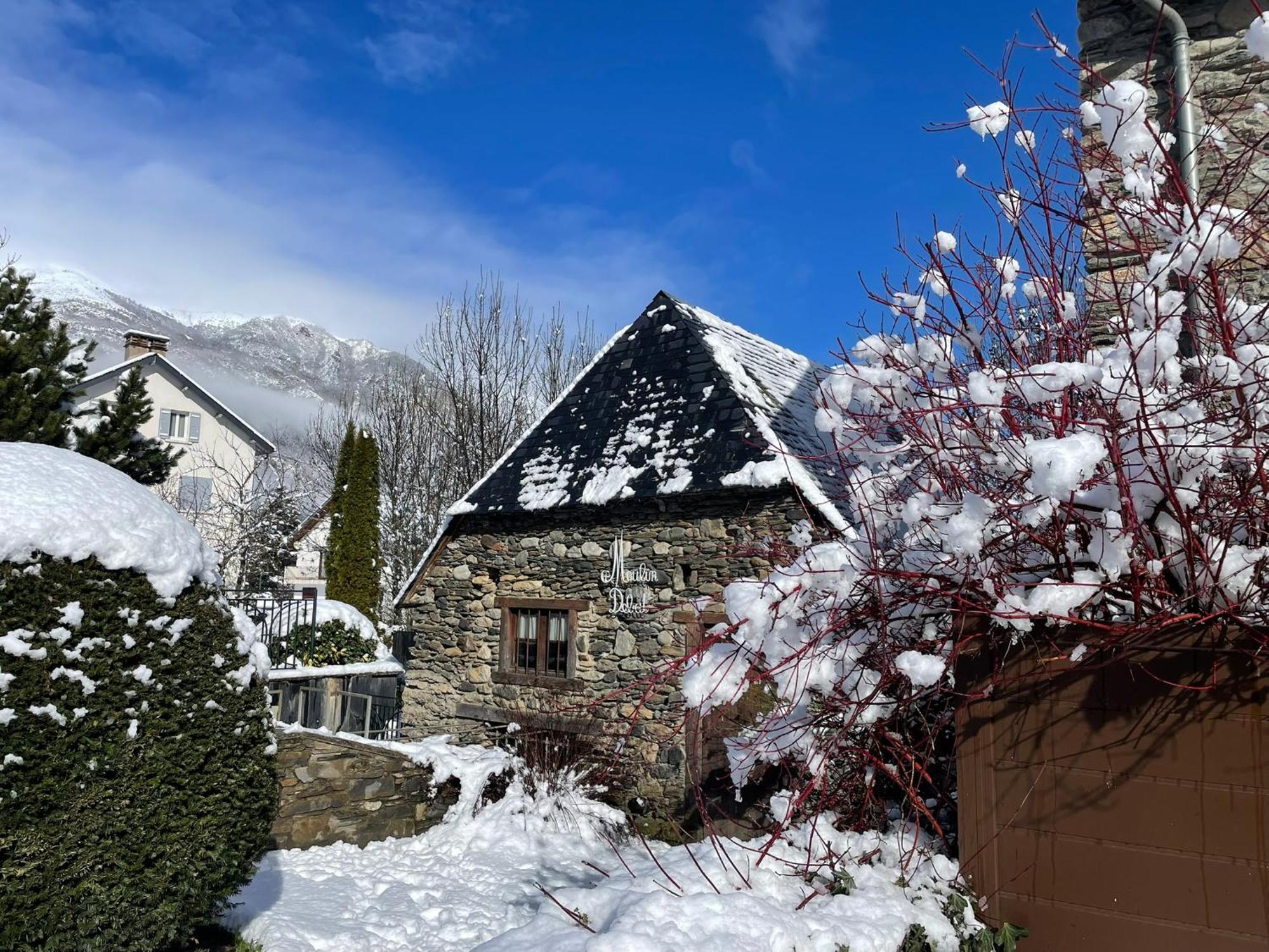 T2 Classe 3 Etoiles Coeur De Village Et Piscine Ext Saint-Lary-Soulan Exterior foto